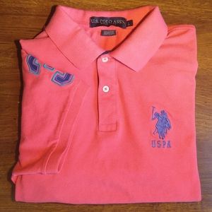 US Polo Association Pink Polo